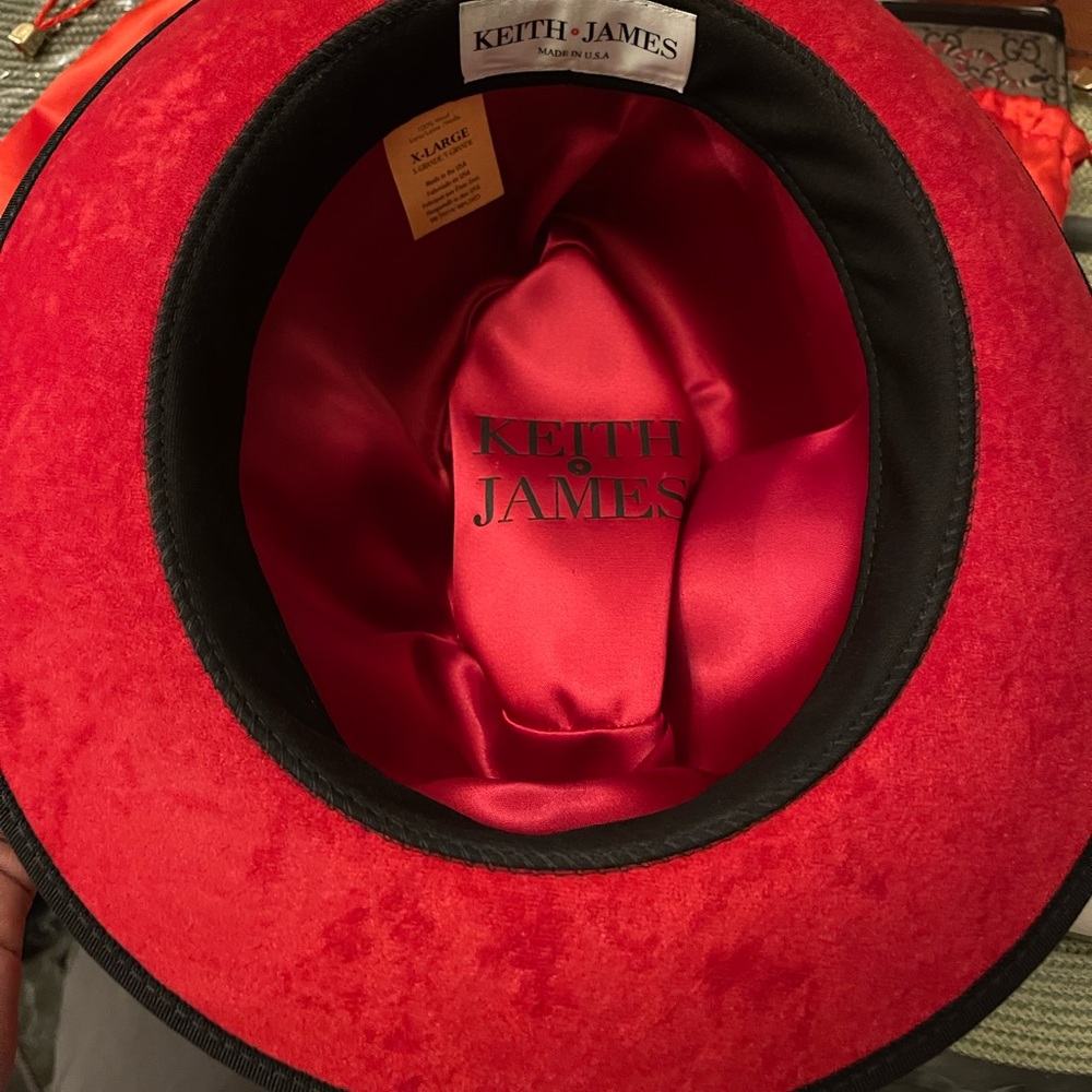 Brand new Keith James fedora